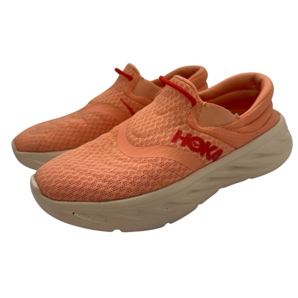 Hoka One One Ora Recovery Shoe 2 Womens Size 6 Slip On Lightweight Pink